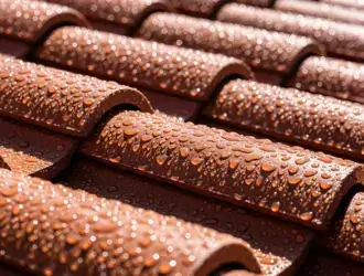 Tuiles de toiture protégées avec traitement hydrofuge – Zaid Samuel